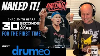 Drum Teacher Reacts: Chad Smith Hears Thirty Seconds To Mars For The First Time