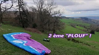 Robert QUICOT   parapente LYON   LA LUERE    10 Mars 2024