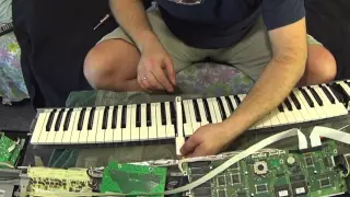 Синтезатор Roland D70 - ремонт клавиш