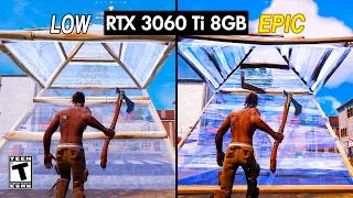 Fortnite RTX 3060 Ti 8GB All Settings Chapter 4