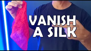 Magic tutorial: The Disappearing Silk Trick