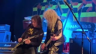 STRYPER. "Soldiers Under Command" March 31, 2023. The Chance. Michael Sweet and Perry Richardson.