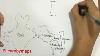 Trick to remember South East Asian Countries with Capitals  PART 1