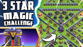 Easily 3 STAR the MAGIC CHALLENGE (Clash of Clans)