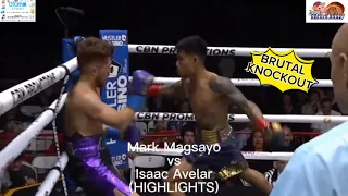 Mark “Magnifico” Magsayo vs Isaac Avelar | highlights | BRUTAL KNOCKOUT