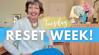 Reset Week TUESDAY! Hygge home, Flylady routines, self-care!