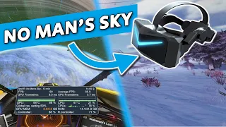 How is No Man's Sky in the Pimax CRYSTAL?