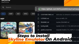 Download and install Skyline Emulator | Working Nintendo Switch Emulator for Android