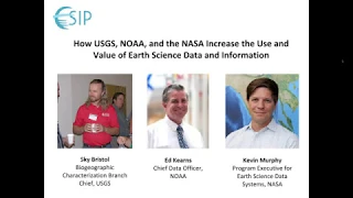 How NASA, NOAA, and the USGS Increase the Use and Value of Earth Science Data and Information