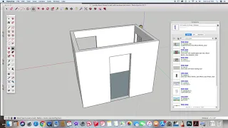 Make a Room - Using the Warehouse in SketchUp