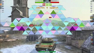 Wot Blitz Т-49 ПТУР  Нарезка взрыва БК