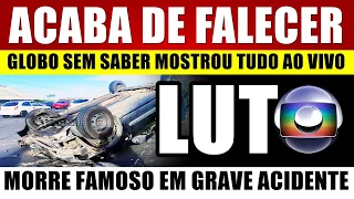 ACABA DE FALECER famoso no Rio de Janeiro: Globo SEM SABER mostrou tudo AO VIVO