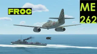 ME262 Vs Warship (IL-2 Great Battles)