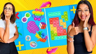 TROCANDO FIDGET TOYS NOS ESTADOS UNIDOS COM MINHA MÃE | Luluca