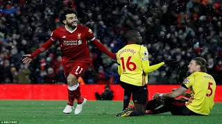 Liverpool 5-0 Watford: Mohamed Salah nets FOUR in rout as his first Premier League hat-trick