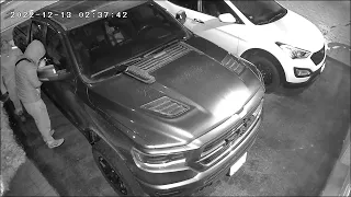Thieves try to steal my 2019 Ram 1500