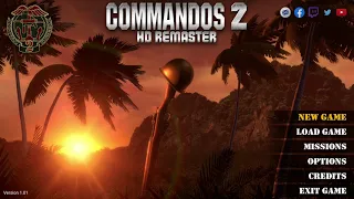 Commandos 2 - HD Remaster Game Intro Trailer 4K