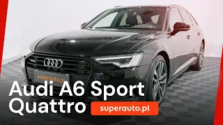 Audi A6 Sport Quattro 40TDI 204KM 2021. Superauto.pl