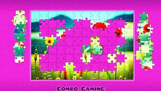 puzzle #1003 gameplay || new hd nature beauty flowers jigsaw puzzle || @combogaming335