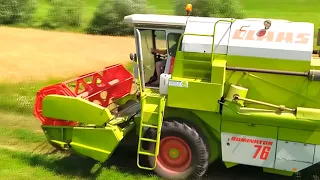 🌾Zapowiedź Żniw 2022 ! 🥵 Claas Dominator 76 🍿 Codzienne vlogi!