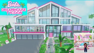 My Barbie Dreamhouse Tour in Barbie Dreamhouse Tycoon | Roblox Game