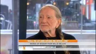 Willie Nelson - I Haven't Seen Any Side Effects Of Pot (Marijuana) 11-20-2012 -Marijuana Cash Crop