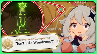 Isn't Life Wondrous? Hidden Achievement Genshin Impact 3.4 Achievement