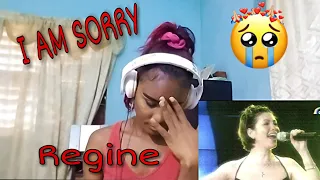 Regine Velasquez- I'll Be There REACTION VIDEO😅