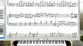 Chris Collins plays D. Scarlatti - Sonata K466 in F minor (SuperNATURAL piano)