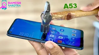 Oppo A53 Screen Scratch Test