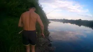 На рыбалке река Онега