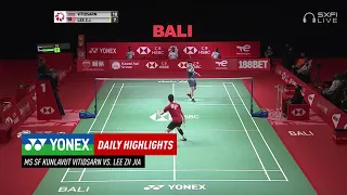 World Tour Finals 2021 | Day 4 MS:  ZJ Lee (MAS) vs. K Vitidsarn (THA)