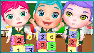 Counting Cupcakes | Numbers Song | Super Luca School Theather Kids Songs & Nursery Rhymes