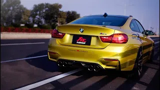 Extremely LOUD!!! BMW F82 M4 w/ Valvetronic Fi EXHAUST Insane Acceleration!!!