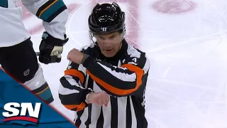 Wes McCauley Gives Out Incredible 'Five For Fighting' Penalty Call