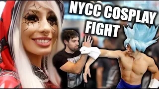 New York Comic Con COSPLAY FIGHT 2017 (PHILIP VS COSPLAY)