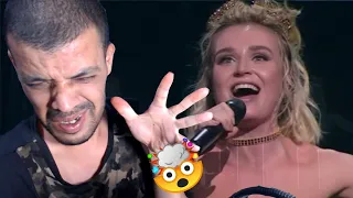 Polina Gagarina полина гагарина - навек (live at мегаспорт) DZ REACTION