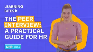 The Peer Interview: a Practical Guide for HR