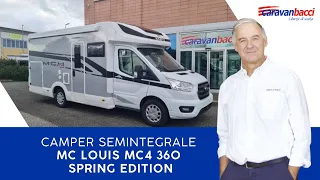 Ti presentiamo il camper semintegrale  Mc Louis MC4 360 | Nuovo