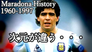 All of Diego Maradona's Football life.Super Goals and play