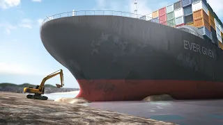 Giant ship stuck in Suez Canal, causing global shipping crisis