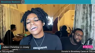 Jai'Len Josey "When We Jump" - Broadway Buskers 2020