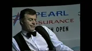 British Open Snooker 1990 Alex Higgins v Doug Mountjoy Last 16 (Best of 9)