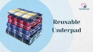 SeniorCare Washable Incontinence Reusable Underpad Waterproof