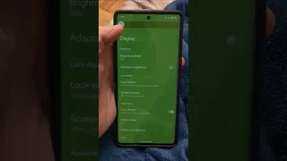 Google Pixel 7 Pro - Defective AMOLED Screen (Green Tint at Low Brightness)