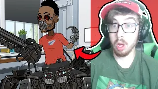 Tech YouTube is getting weird (Flashgitz) Reaction! | MARQUES BROWNLEE IS A ROBOT!!! | SMG001