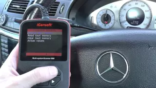 Mercedes Benz Instrument Cluster Fault Finding Diagnostic Kit