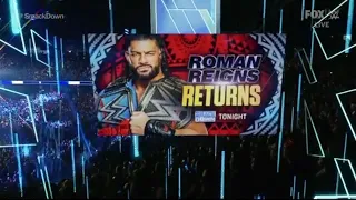 Roman reigns arrives to arena with solo sikoa,paul heyman SD 12/16/22