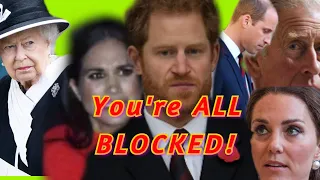 Royal Family Gets Called Out By Meghan & BLOCKED By Harry!