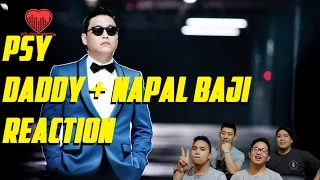 [4LadsReact] PSY - Daddy + Napal Baji MV Reactions